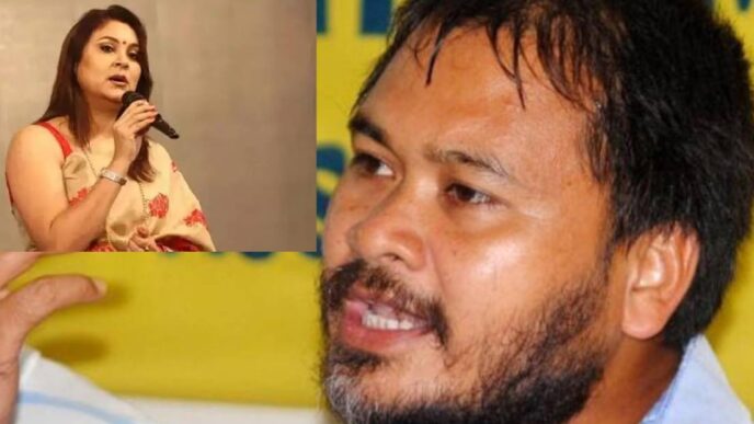 Akhil Gogoi to Riniki Bhuyan Sarma: Ask your husband to send investigators to Singapore, not me