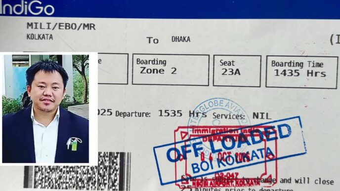 Arunachal human rights activist Ebo Milli offloaded at Kolkata airport