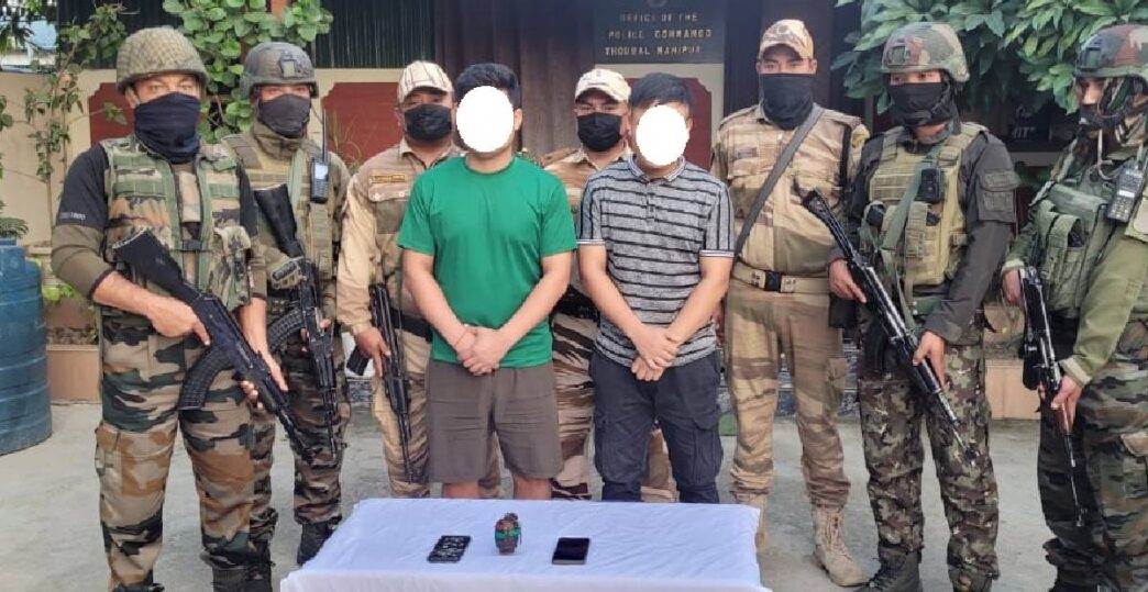 Manipur Police arrest four militants in coordinated Thoubal and Imphal operations