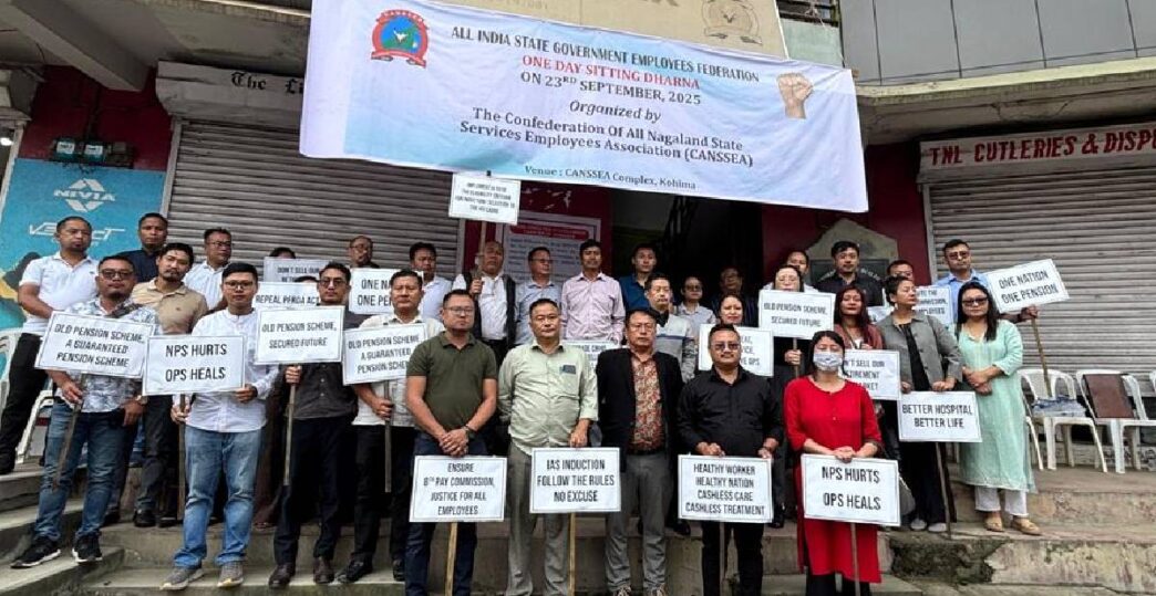 Nagaland govt appeals to striking employees to end protest, says administration cannot remain paralysed