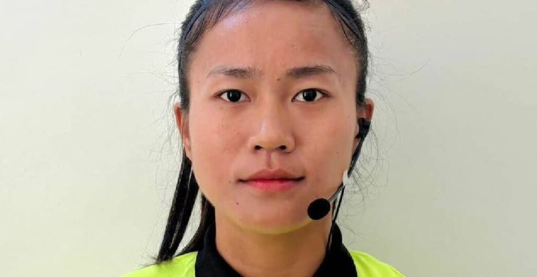 Young Mizo referee Nupuii Khiangte earns spotlight in international football