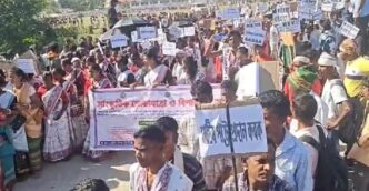 Massive Adivasi rally in Kokrajhar demands ST status and peace accord implementation