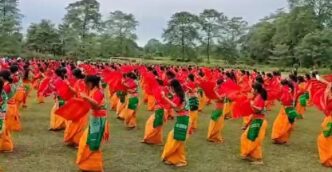 Assam sets sights on Bagurumba World Record, 300 dancers rehearse in Nagaon