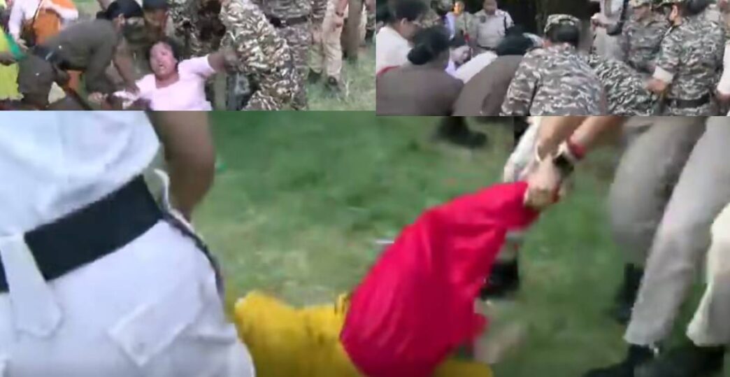 Police drag indigenous women over land rights in Silsako: ‘Reminds me of British rule,’ says Mira Borthakur