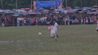 Hahim roars in border showdown: Football bridges two states