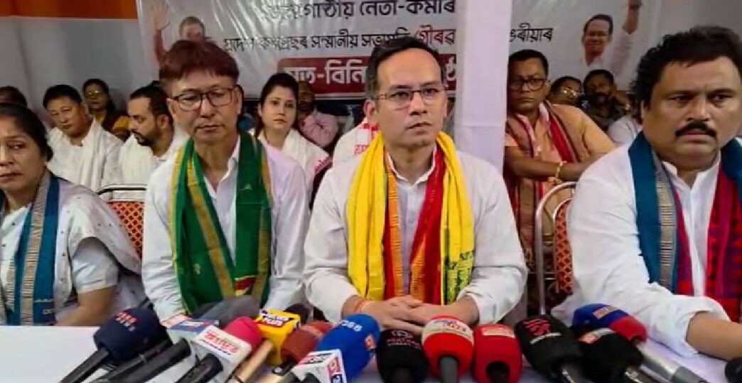 Himanta Biswa Sarma treats tribal leaders like puppets, says Gaurav Gogoi