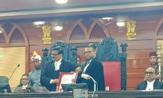 Justice Kaushik Goswami takes oath as Additional Judge of Gauhati High Court
