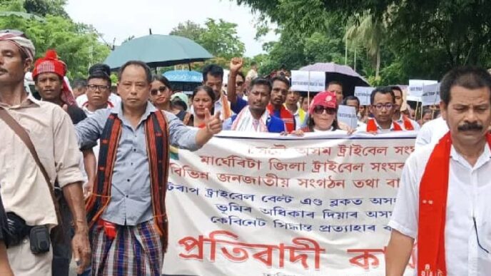 Massive Tirap tribal agitation set for November 25 in Dispur