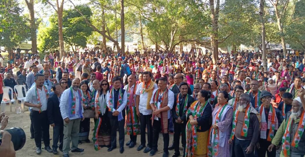 Congress makes strong push in Garo Hills as over 5,000 join party ahead of GHADC elections