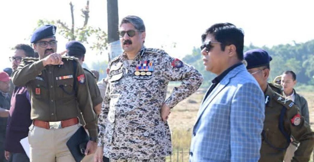 Assam DGP Harmeet Singh reviews security ahead of PM Modi’s Namrup visit