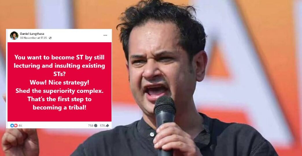 Social media row erupts after Pradyot DebBarma shares post criticising ST aspirants