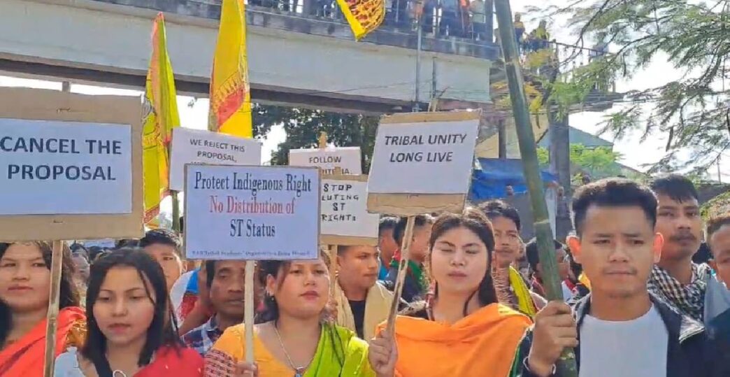 Haflong sees massive uprising as tribal bodies oppose ST status for six communities