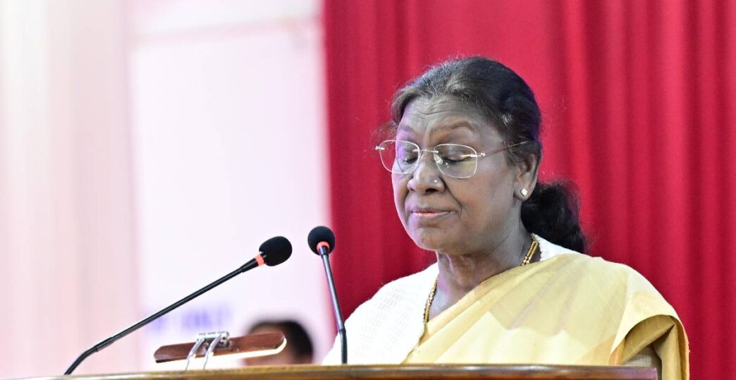 President Murmu in Senapati: Tribal dignity, security and growth are national priorities