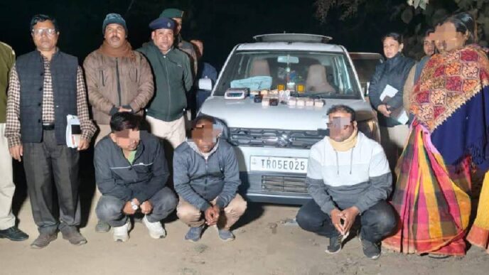 Drugs worth Rs 1.5 crore seized in Dhalai, six arrested as Tripura Police step up crackdown