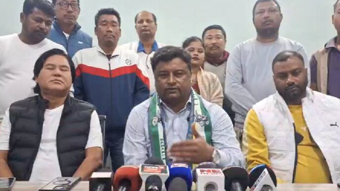 Mujib Ali Ahmed switches back to UPPL, adds new twist to BTC politics in Tamulpur