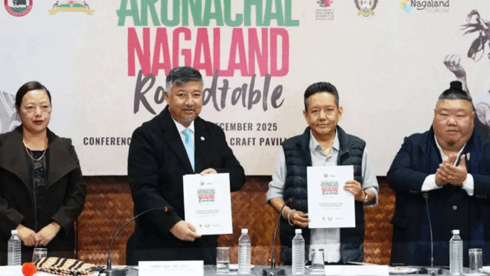 Nagaland and Arunachal Pradesh seal new partnership at Hornbill Festival 2025
