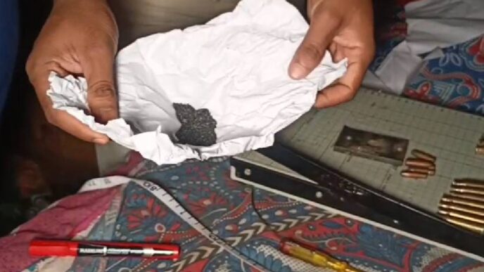 Arms manufacturing tools recovered in Tripura's Amtali, one arrested