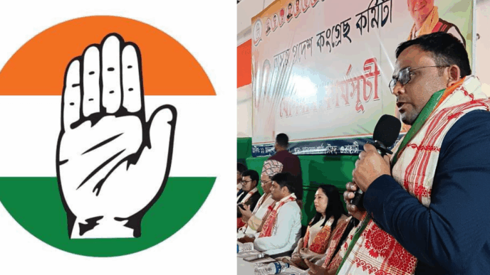 Former AAMSU President Rejaul Karim Sarkar joins Congress