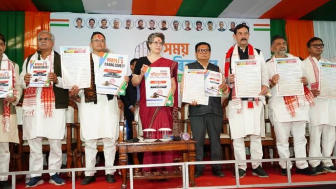 Rs 2 lakh crore debt, Rs 1.60 lakh crore ‘Syndicate’: Congress fires salvo at Himanta Biswa Sarma govt
